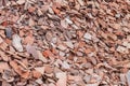 Pottery Shards at Historic Site in Turkey Royalty Free Stock Photo