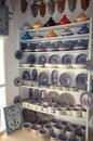 Pottery shop in Guellala town, Djerba Island, Tunisia