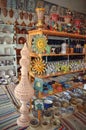 Pottery shop in Guellala town, Djerba Island, Tunisia