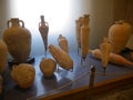 Exhibition of ancient Greek pottery in the former Palace of the Grand Master of the Knights of St John on Rhodess