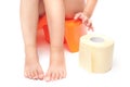 Potty training Royalty Free Stock Photo