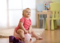 Potty Training Royalty Free Stock Photo