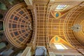 Potulice, kujawsko pomorskie / Poland Ã¢â¬â August, 05, 2020: Interior of the Mortuary Chapel. Christian chapel in a small town