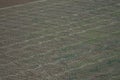 Poughed fields as viewed from the air_4 Royalty Free Stock Photo