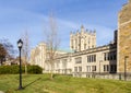Poughkeepsie, NY / United States - Nov. 29, 2019: a image of Vassar College`s Thompson Library Royalty Free Stock Photo