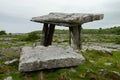Poulnabrone dolmen. Burren, County Clare. Ireland