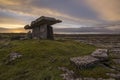 Poulnabrone dolmen Royalty Free Stock Photo