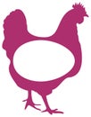 Poultry logo Royalty Free Stock Photo