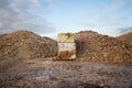 Poultry manure Royalty Free Stock Photo