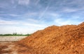 Poultry manure Royalty Free Stock Photo