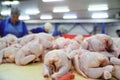 Poultry processing in food industry