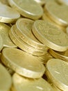 Pound coins Royalty Free Stock Photo