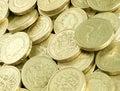Pound Coins Royalty Free Stock Photo