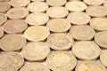 Pound Coins Royalty Free Stock Photo