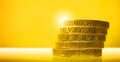Pound Coins Royalty Free Stock Photo