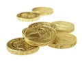 Pound coins Royalty Free Stock Photo