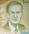 1000 Pounds Shows Hafez al-Assad Royalty Free Stock Photo
