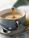 Pouring a Cup of Tea Royalty Free Stock Photo