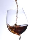 Pouring Dessert Wine Royalty Free Stock Photo