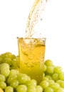 Pouring grape juice Royalty Free Stock Photo