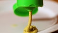 Pourin Mustard Closeup