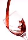 Pouring Red Wine Royalty Free Stock Photo