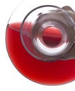 Pouring Red Wine from a Decanter Royalty Free Stock Photo