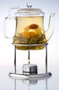 Pouring tea Royalty Free Stock Photo
