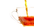 Pouring tea Royalty Free Stock Photo