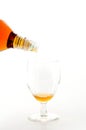 pouring wisky Royalty Free Stock Photo