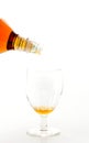 pouring wisky Royalty Free Stock Photo