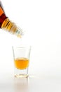 pouring wisky Royalty Free Stock Photo