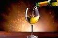 pours red wine into a glass, wine tasting, wine expert, sommelier, winery concept, muscat