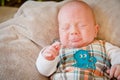 Pouting Baby Boy Royalty Free Stock Photo