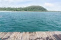 Pov on raft with people snorkeling in sea
