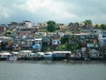 Chudoba na amazonka rieka v 