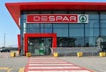 De Spar store in the town. It is a dutch multinational food retail shops spread worldwide, also with the name Spar