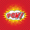 POW! comic word