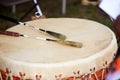 Pow Wow Drum Royalty Free Stock Photo