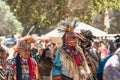 Pow Wow. Native Americans in Full Regalia Royalty Free Stock Photo