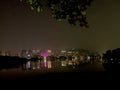 Powai Lake - Night View, Mumbai, India