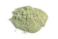 Powder from Indigofera tinctoria, also called true indigo Isolated