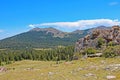 Powder River Pass Mountain View in Wyoming, USA