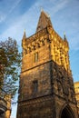 The Powder Tower or Powder Gate in Prague Royalty Free Stock Photo