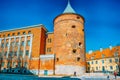 Powder Tower Latvian Pulvertornis is the only tower that has survived to this day, an element of the city`s fortification syste