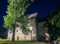 Powder Tower in Lviv, The Powder Tower of Lvov on a summer night