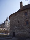 The Powder Tower is one of the few surviving monuments of fortification construction in Lviv. Construction of the tower began in