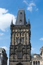 Powder tower, Prague Royalty Free Stock Photo