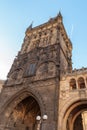 Powder Tower, Prague, Czech Republic. Royalty Free Stock Photo