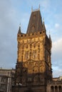 The Powder Tower. Prague Royalty Free Stock Photo
